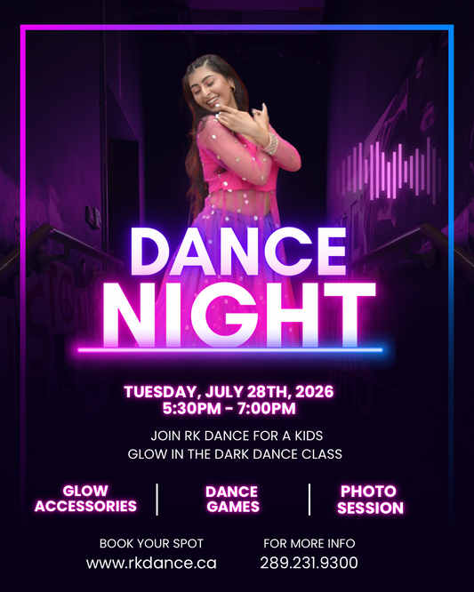 Glow in the Dark Dance Night